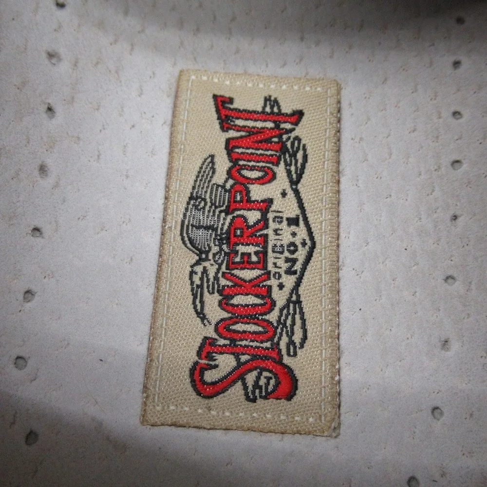 Stockerpoint Shoes Mens 9 Brown Suede‎ Leather Loafer Lace Up Round Toe Casual